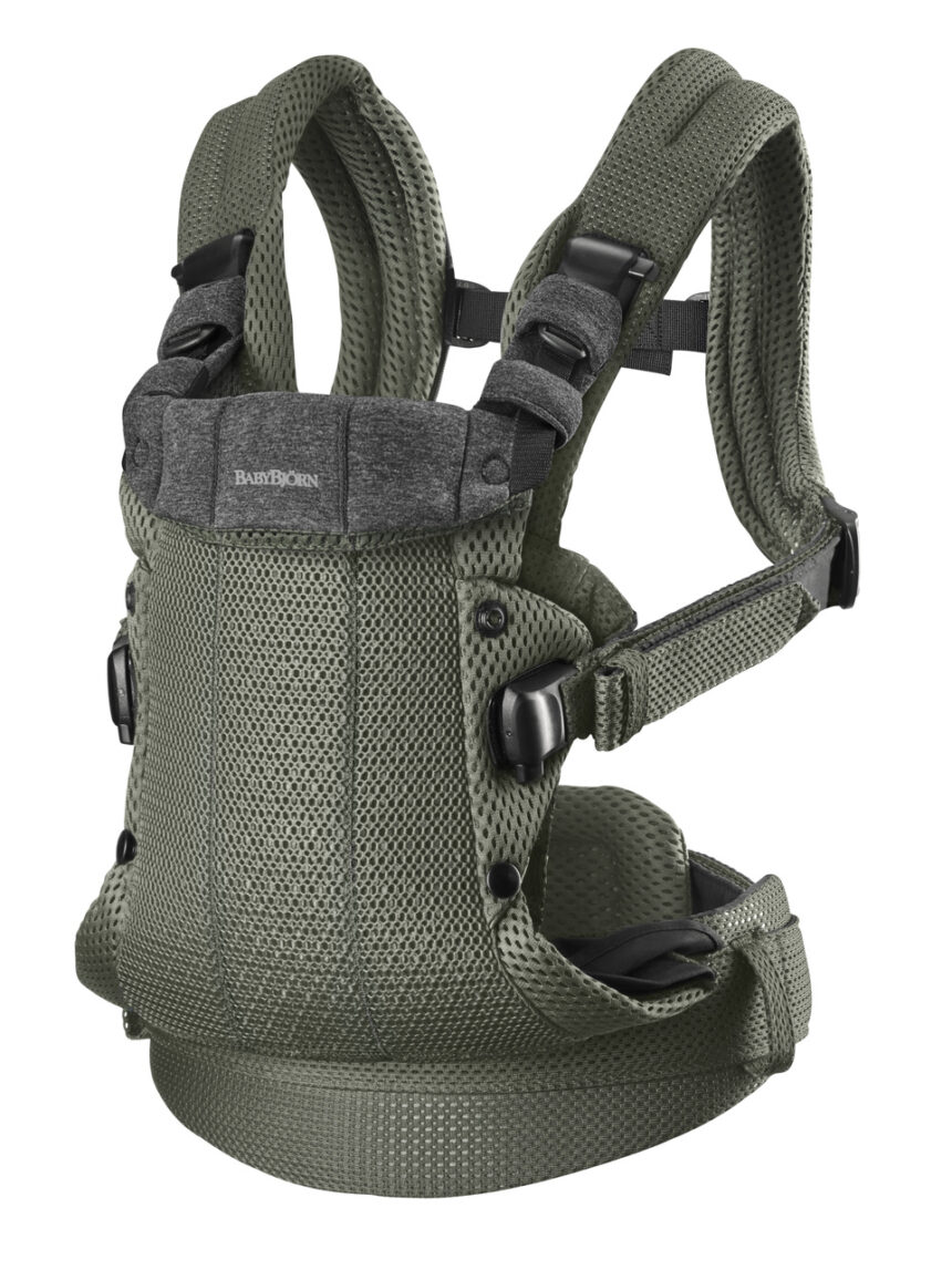 Babybjorn - μάρσιπος harmony 3d mesh, dark green - Baby Bjorn