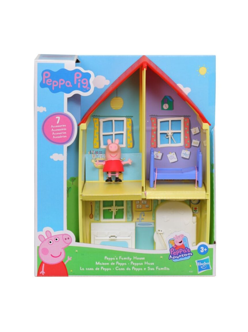 Peppa pig family house - οικογενειακό σπίτι της πέππα playset, f2167 - Peppa Pig