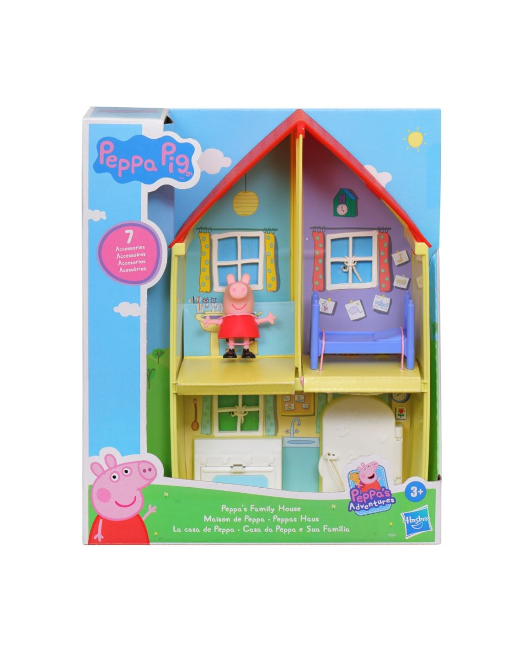 Peppa pig family house - οικογενειακό σπίτι της πέππα playset, f2167 - Peppa Pig