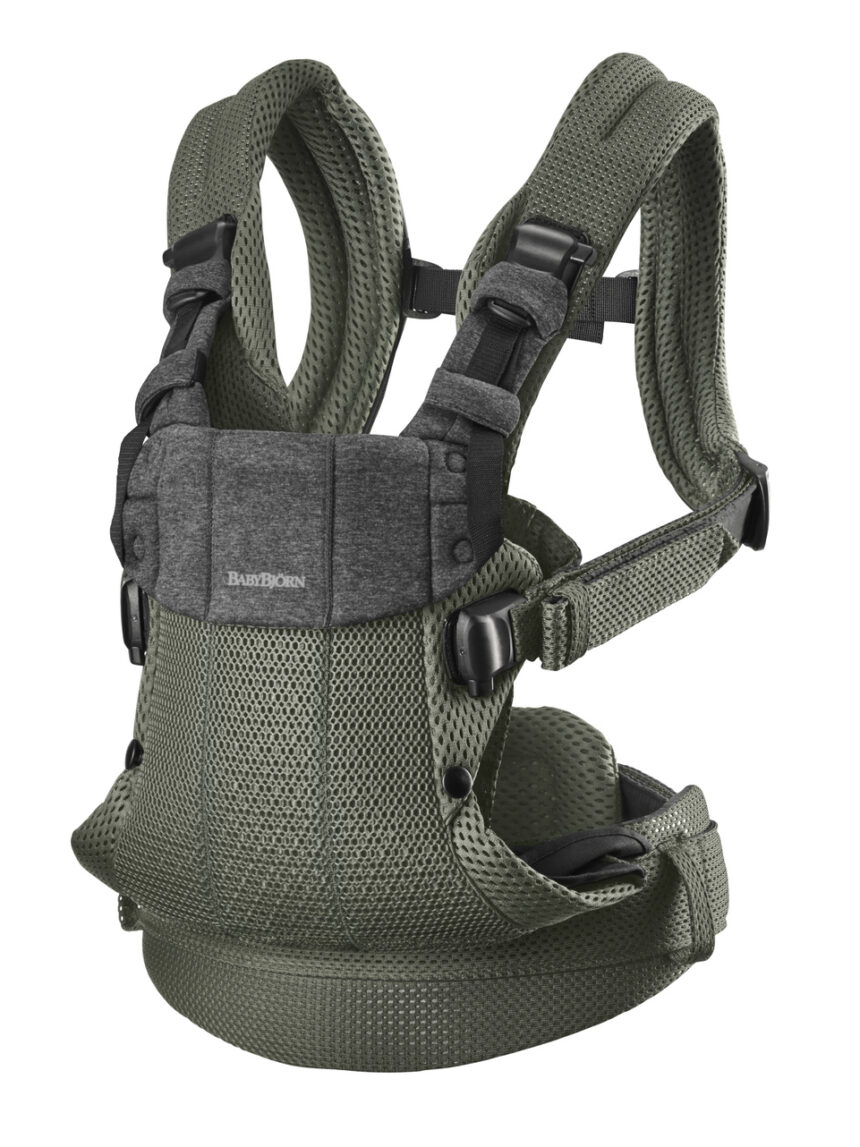 Babybjorn - μάρσιπος harmony 3d mesh, dark green - Baby Bjorn