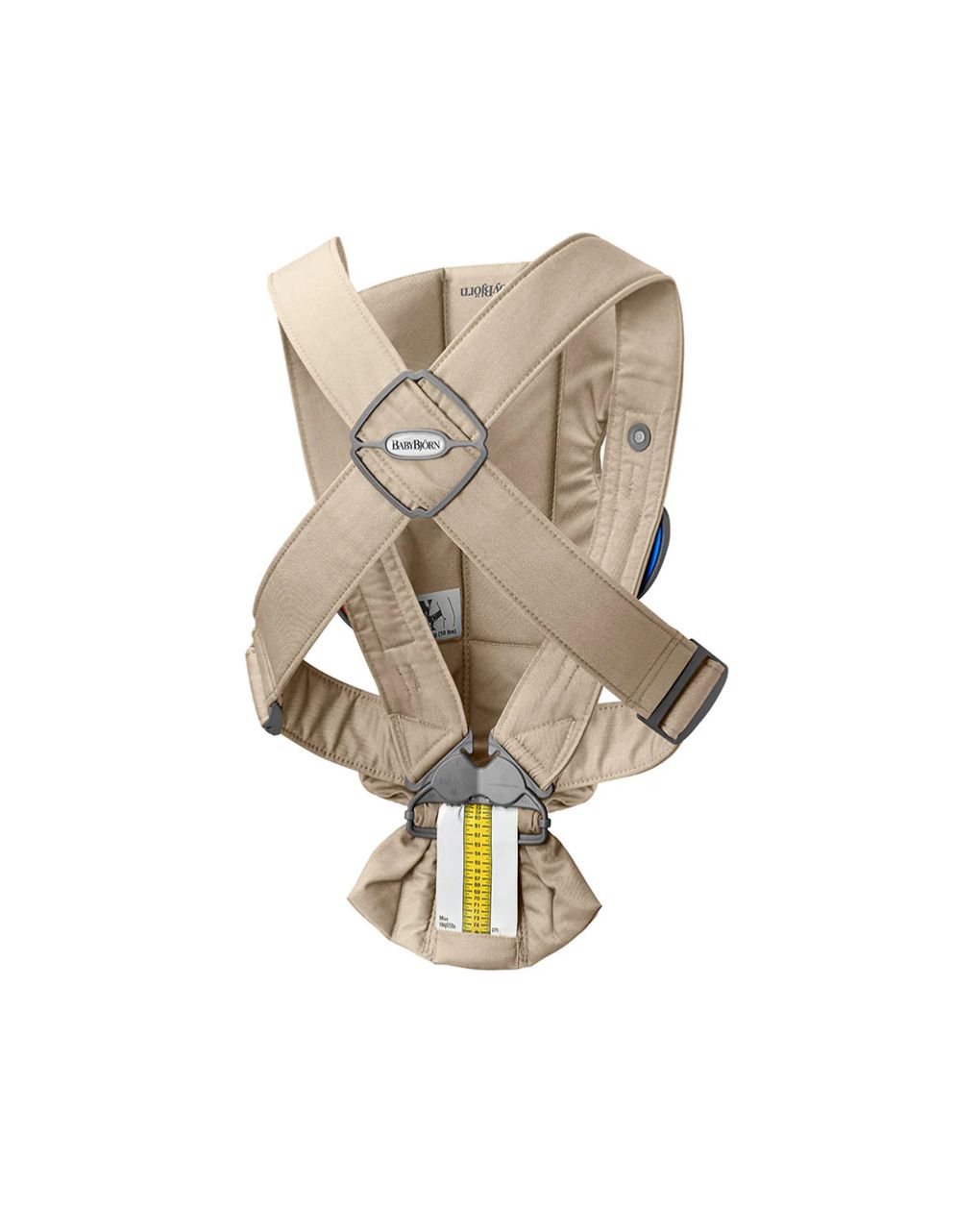 Babybjorn - μάρσιπος mini woven, beige - Baby Bjorn