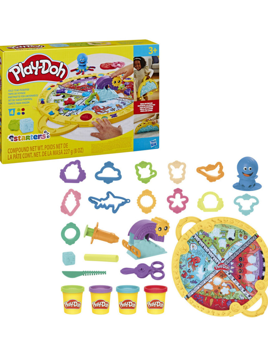 Play-doh fold n go playmat, f9143 - Play-Doh
