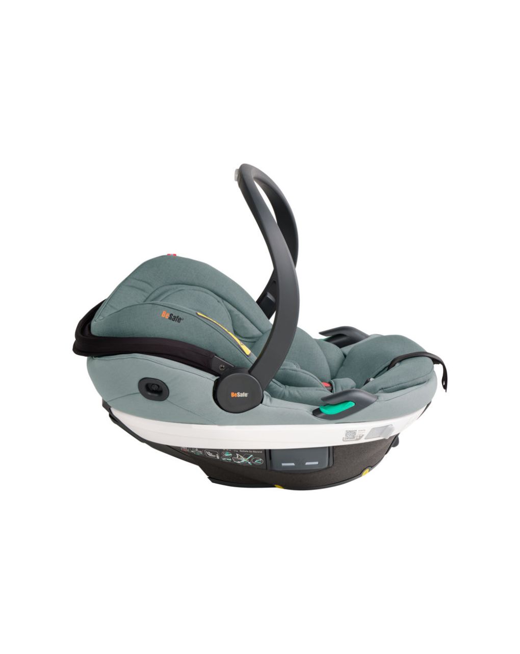 Besafe κάθισμα αυτοκινήτου go beyond i-size (40-87cm) sea green melange 11036236.sgm - Be Safe