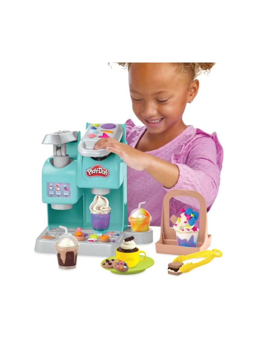 Play-doh kitchen creations πολύχρωμο καφέ, f5836 - Play-Doh