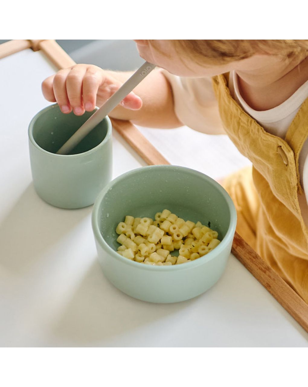 Minikoioi basic μπολ σιλικόνης river green 0907-101080107 - MinikOiOi