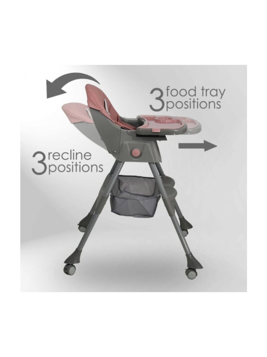 Bebe stars καρέκλα φαγητού comfy 2σε1 apple 6m+, 865-185 - Bebe Stars