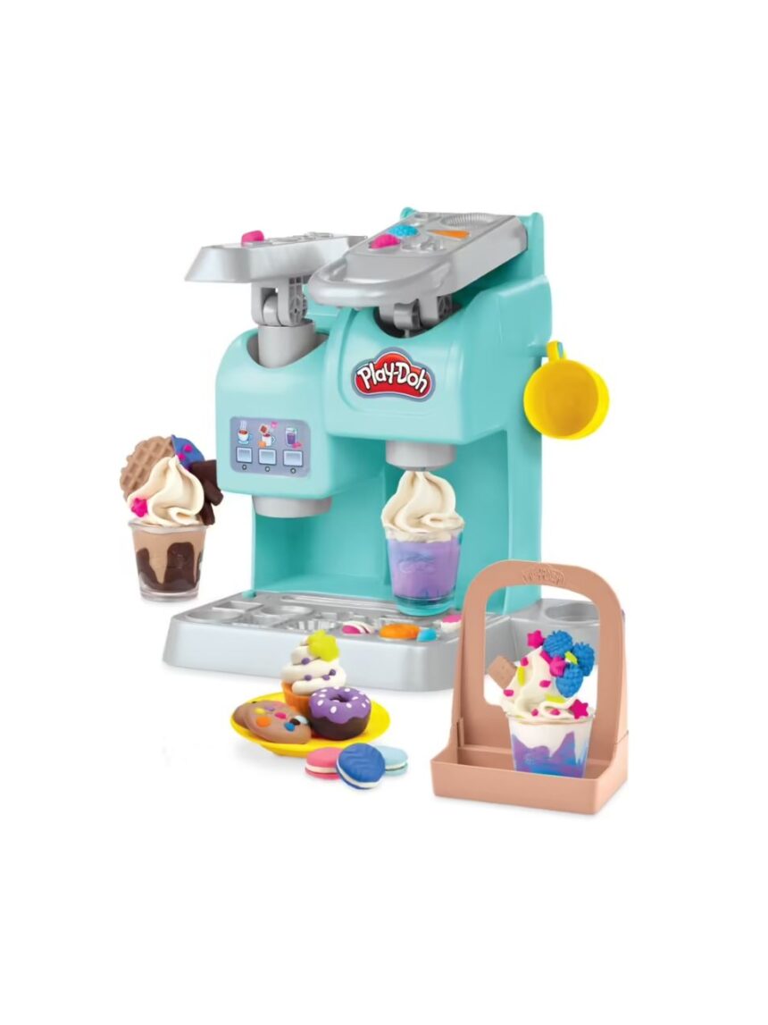 Play-doh kitchen creations πολύχρωμο καφέ, f5836 - Play-Doh