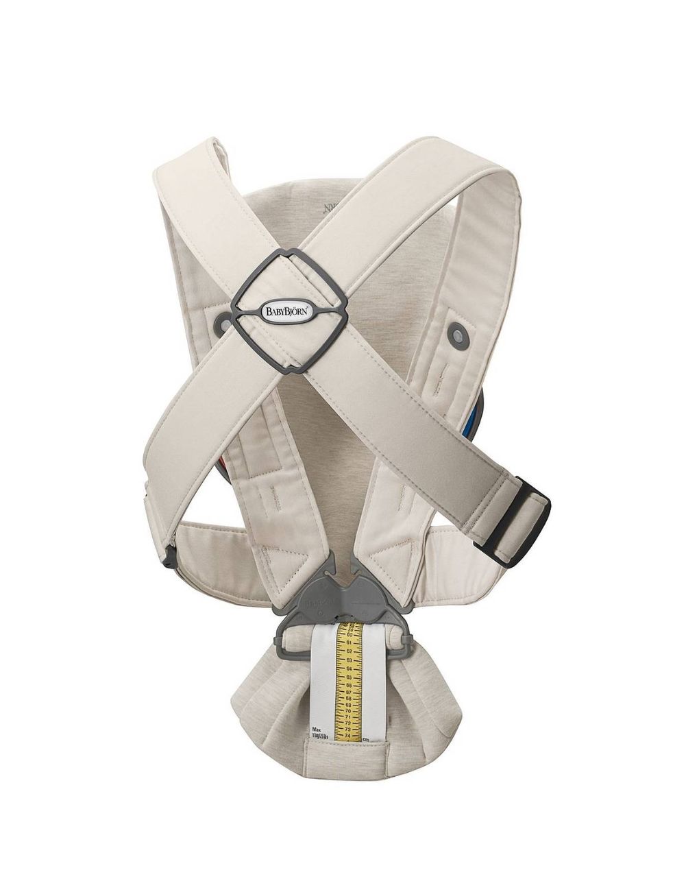 Babybjorn - μάρσιπος mini 3d jersey, light beige - Baby Bjorn