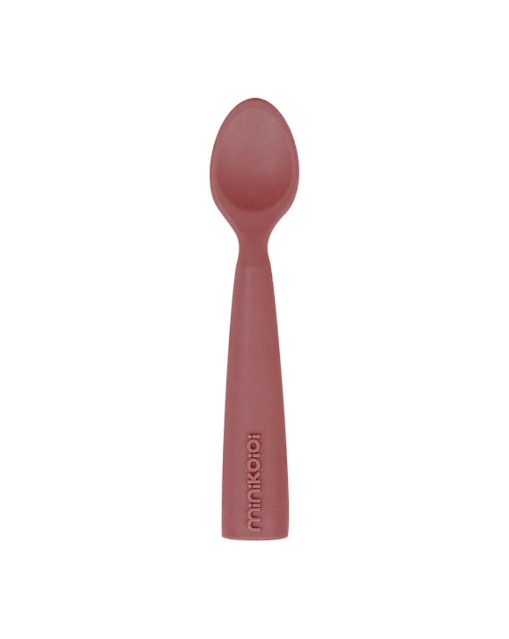 Minikoioi κουτάλι σιλικόνης scooper 6m+ rose 0907-101140005