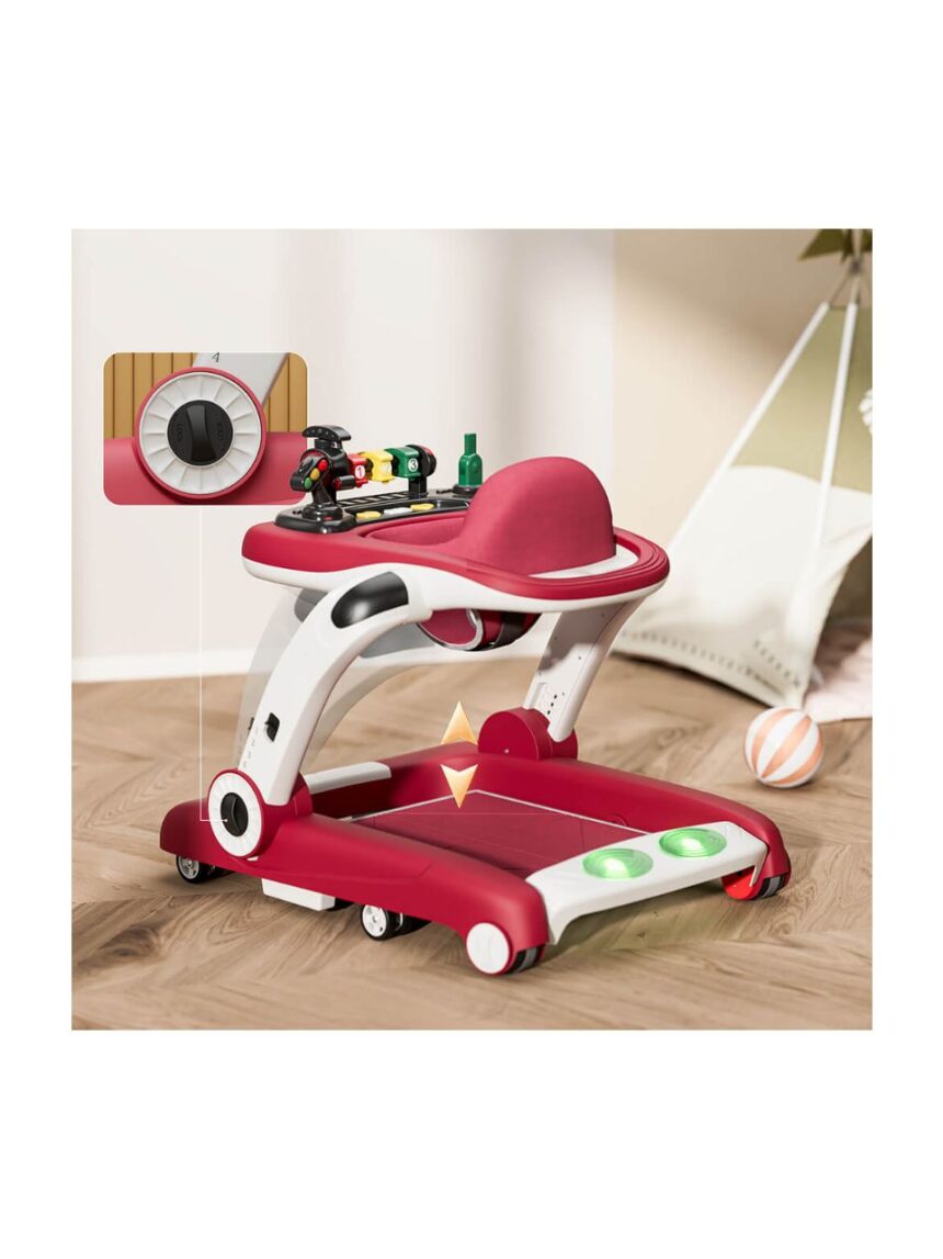 Bebe stars στράτα train 3in1 red, 4239 - Bebe Stars