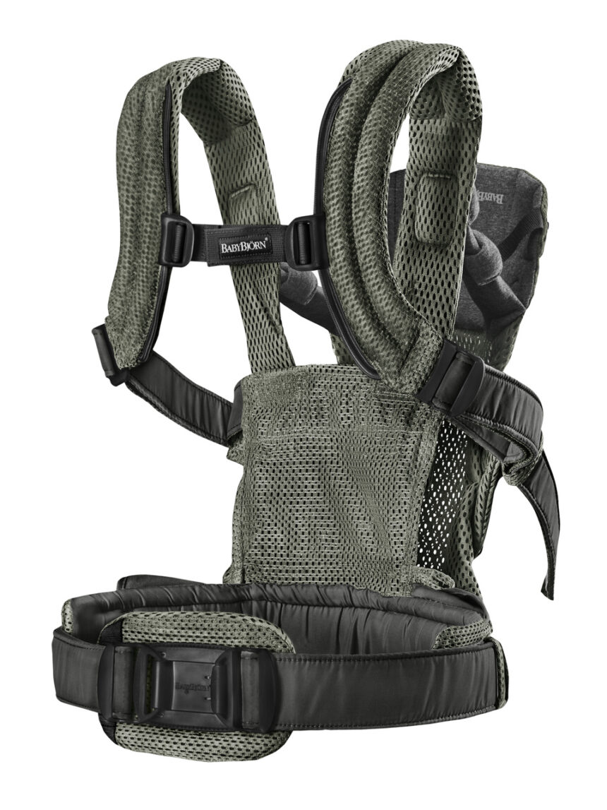 Babybjorn - μάρσιπος harmony 3d mesh, dark green - Baby Bjorn