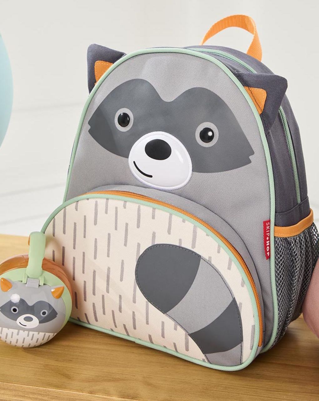 Skip hop zoo παιδική τσάντα πλάτης raccoon 29-2902001-45 - SKIP HOP