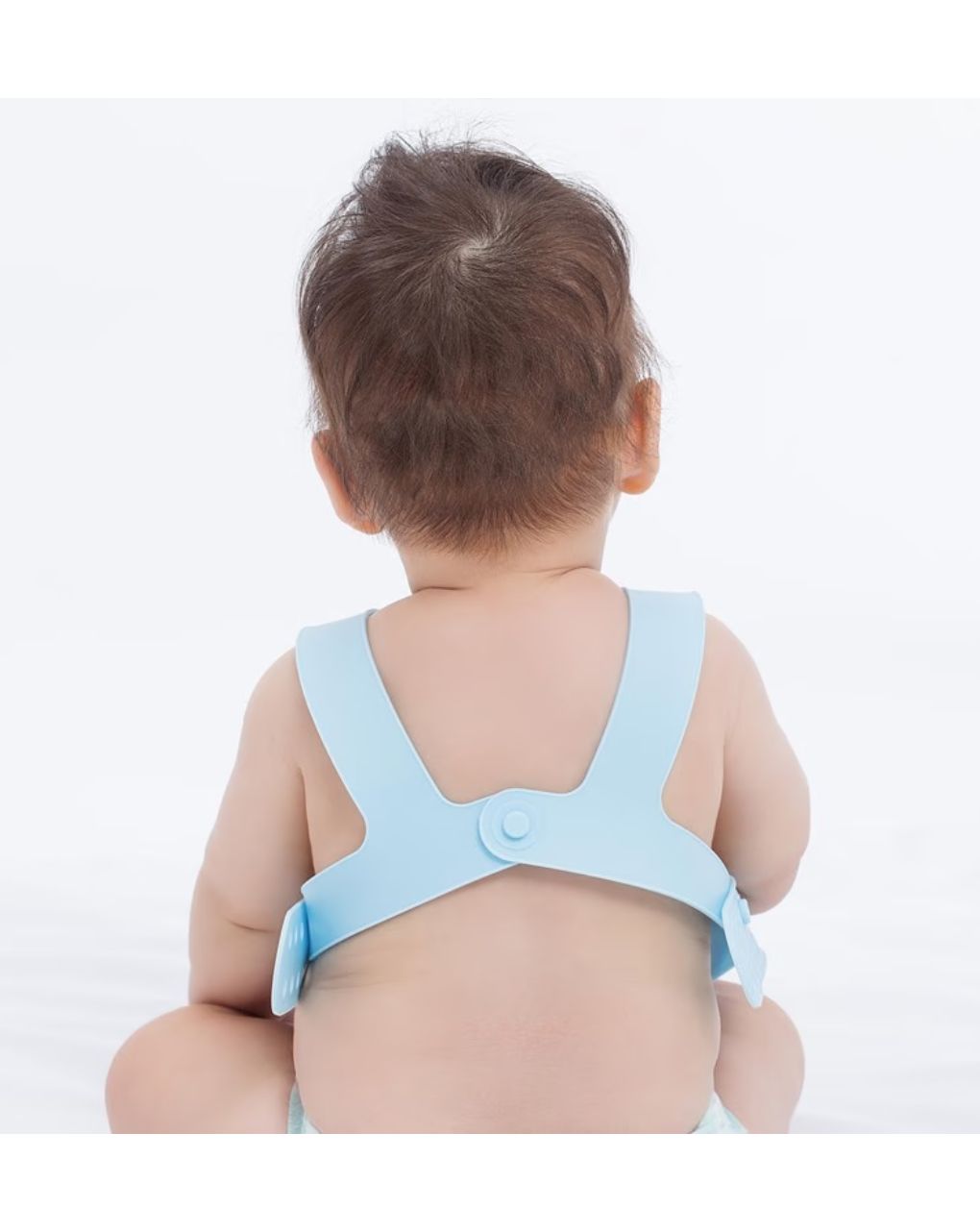 Minikoioi ελαστική σαλιάρα σιλικόνης blue 0202-101020004 - MinikOiOi