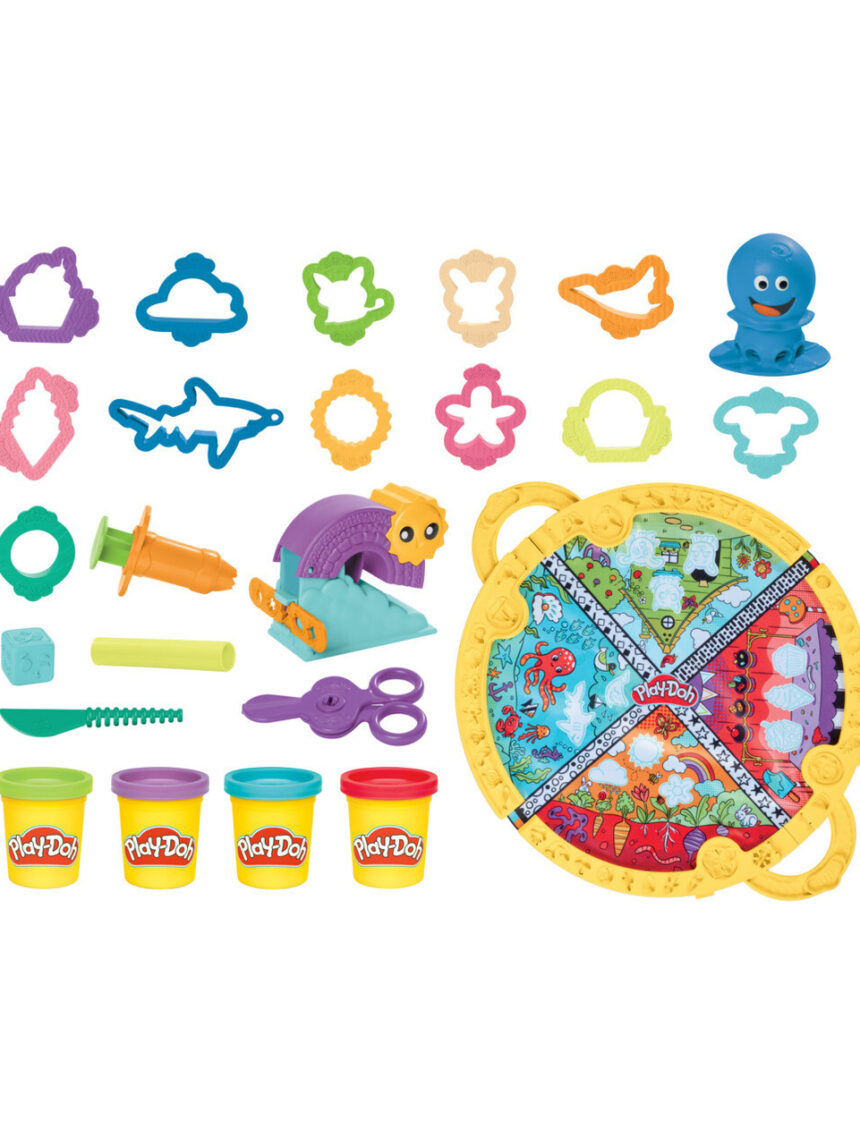 Play-doh fold n go playmat, f9143 - Play-Doh