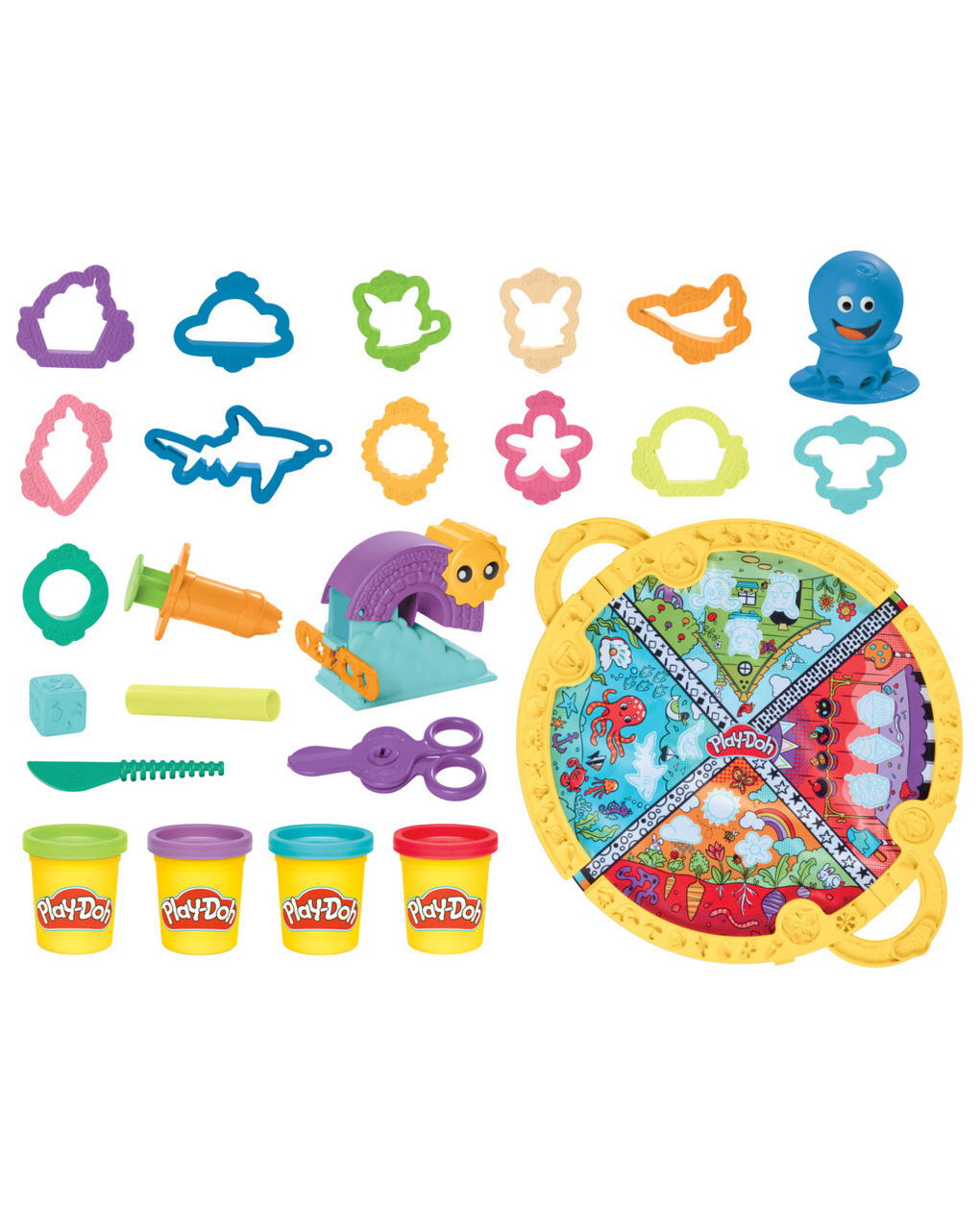 Play-doh fold n go playmat, f9143 - Play-Doh
