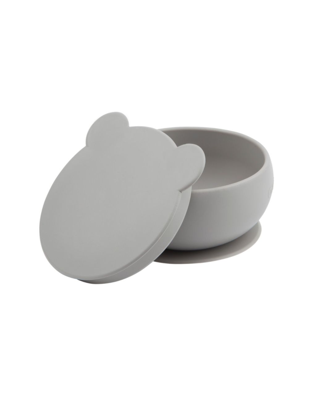 Minikoioi μπολ με καπάκι bowly 450ml grey 0907-101080004 - MinikOiOi