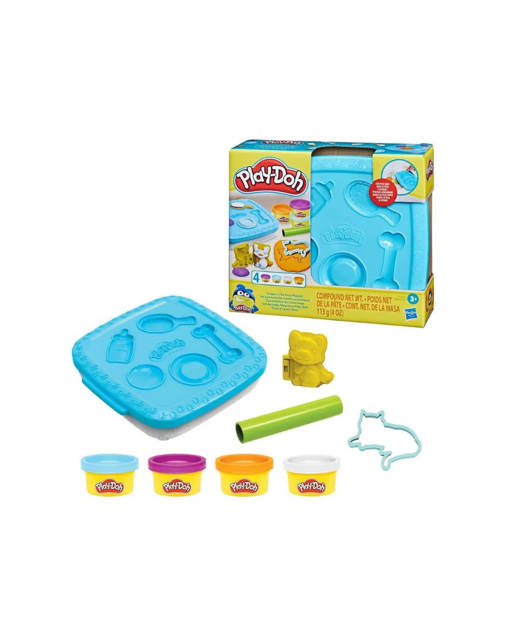 Play-doh create & go σε 2 σχέδια, f6914 - Play-Doh