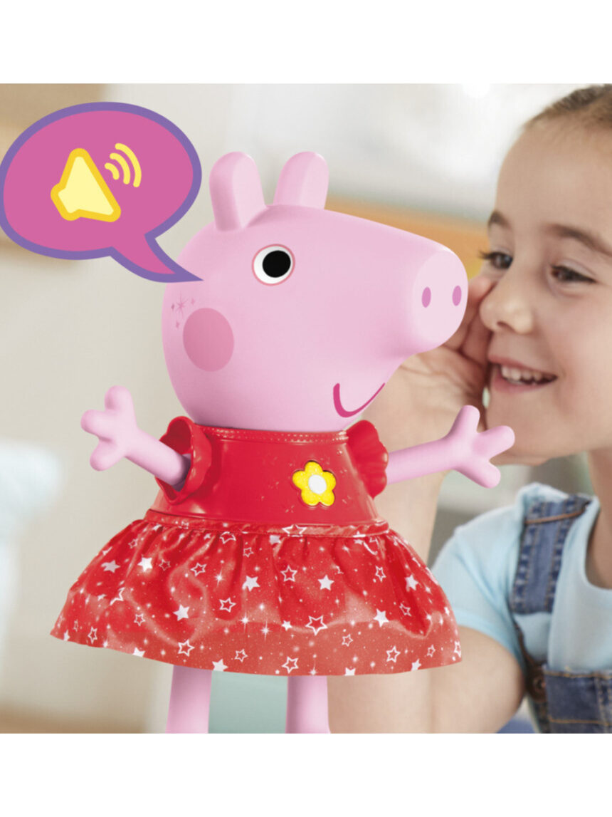 Peppa pig κούκλα peppas muddy puddles party, f8873 - Peppa Pig