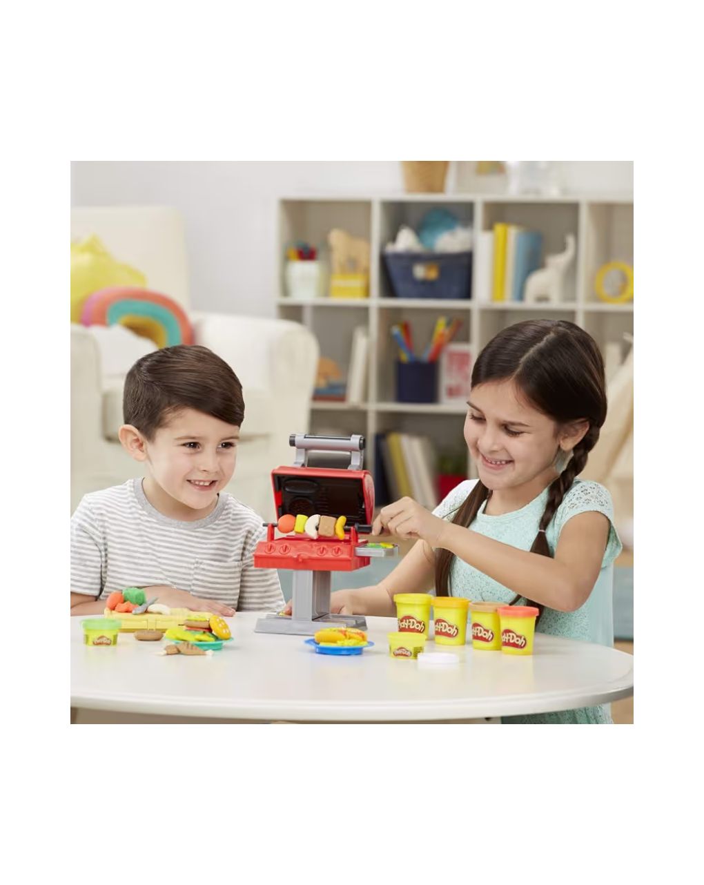 Play-doh kitchen creations grill n stamp playset, f0652 - Play-Doh