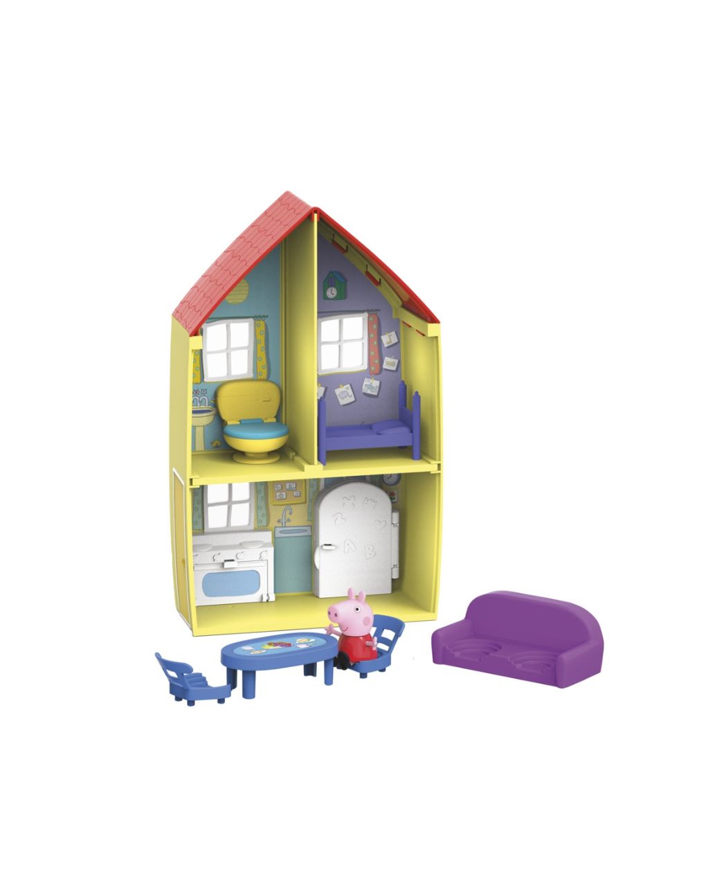 Peppa pig family house - οικογενειακό σπίτι της πέππα playset, f2167 - Peppa Pig