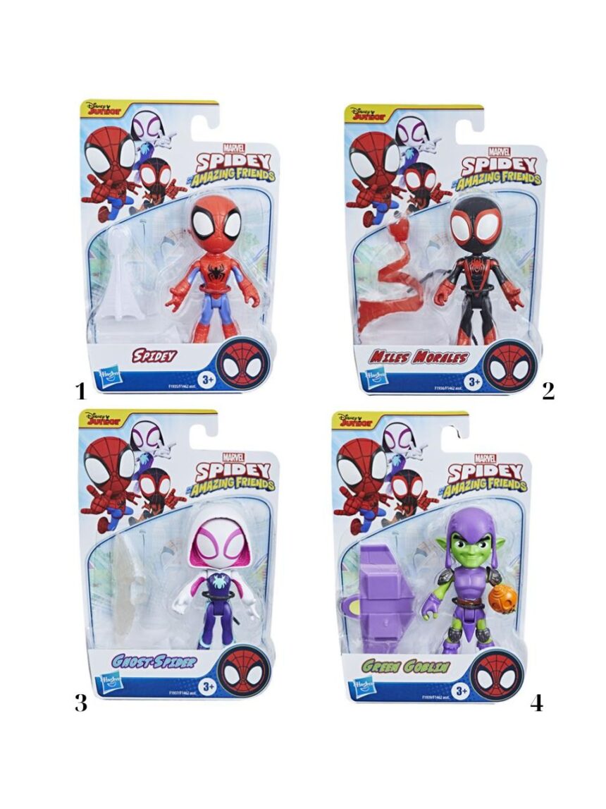 Spidey and his amazing friends φιγούρα σε διάφορα σχέδια, f1935 - SPIDEY