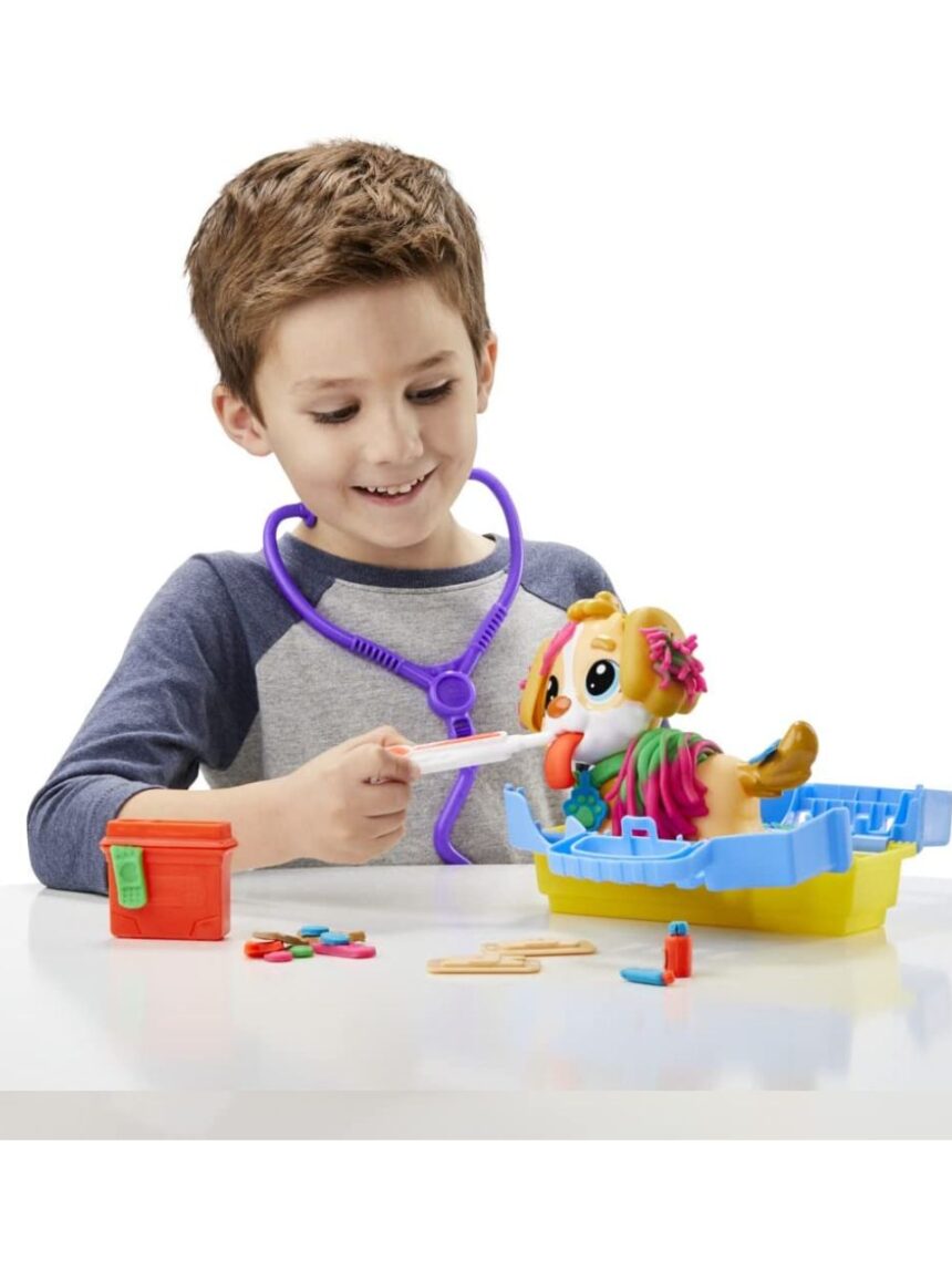 Play-doh care ‘n carry vet playset, f3639 - Play-Doh