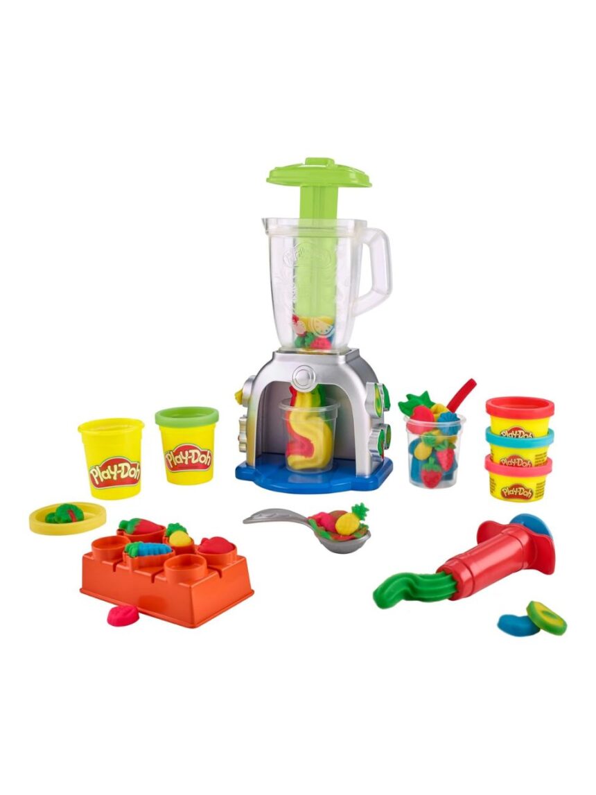 Play-doh swirlin smoothies blender playset, f9142 - Play-Doh