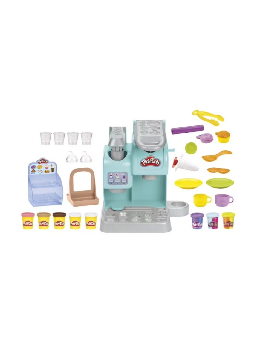 Play-doh kitchen creations πολύχρωμο καφέ, f5836 - Play-Doh