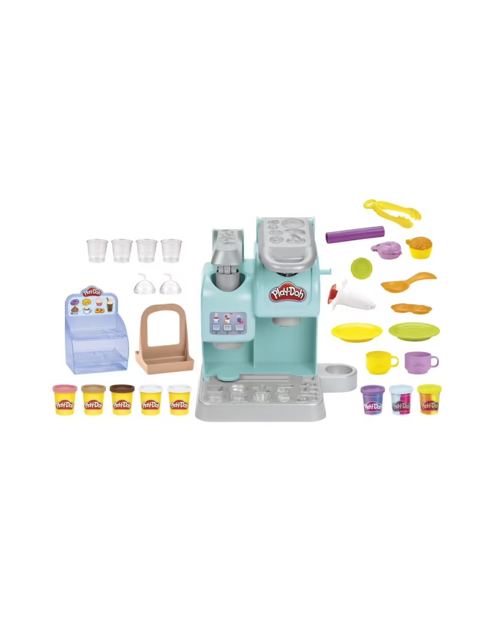 Play-doh kitchen creations πολύχρωμο καφέ, f5836 - Play-Doh