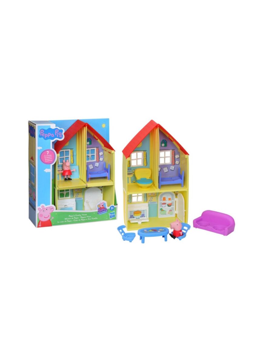 Peppa pig family house - οικογενειακό σπίτι της πέππα playset, f2167 - Peppa Pig