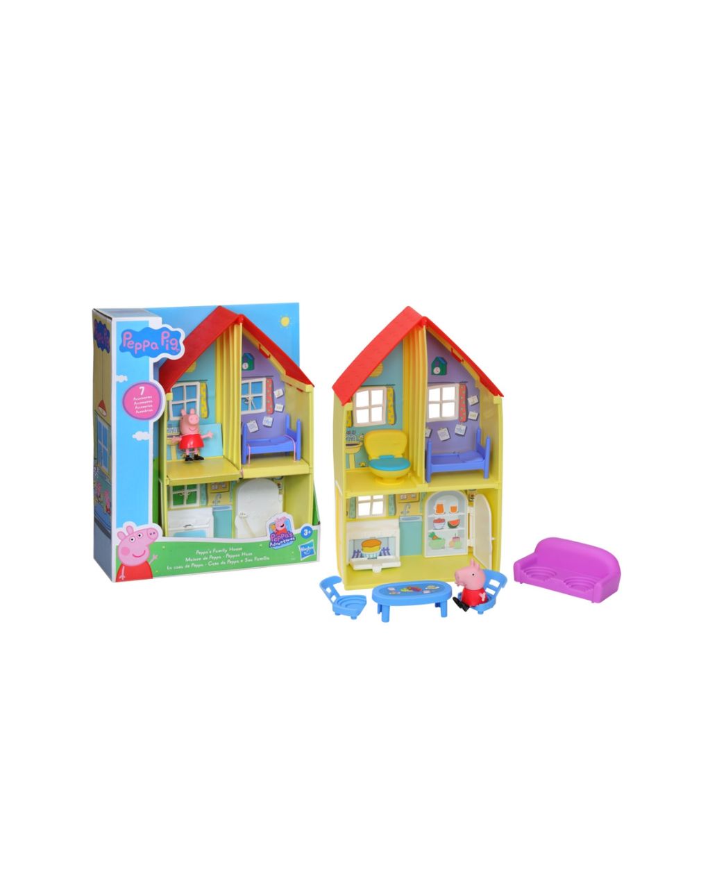 Peppa pig family house - οικογενειακό σπίτι της πέππα playset, f2167 - Peppa Pig