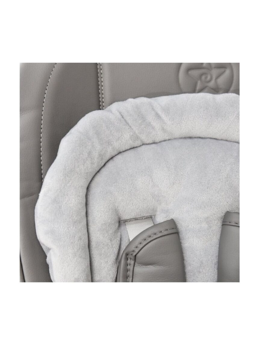 Bebe stars καρέκλα φαγητού-κούνια nuovo 2σε1 grey 6m+ 867-186 - Bebe Stars