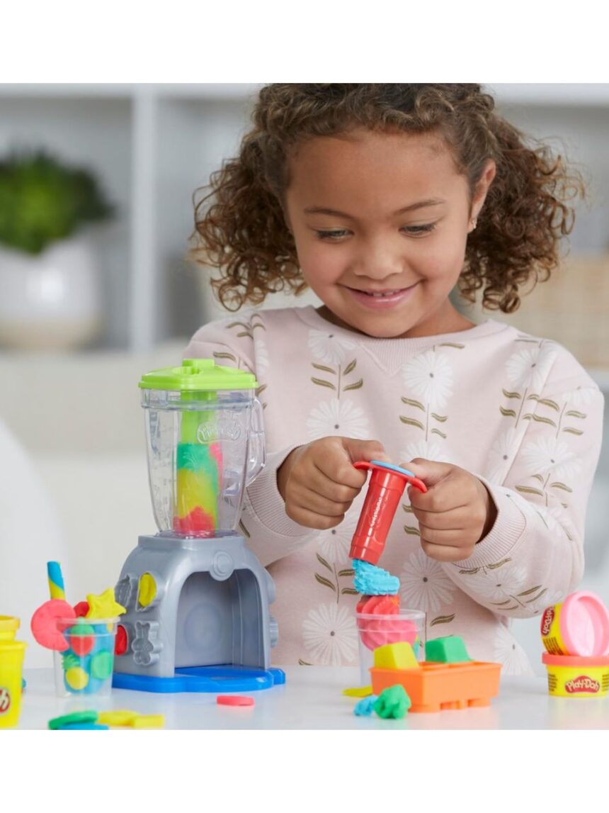 Play-doh swirlin smoothies blender playset, f9142 - Play-Doh