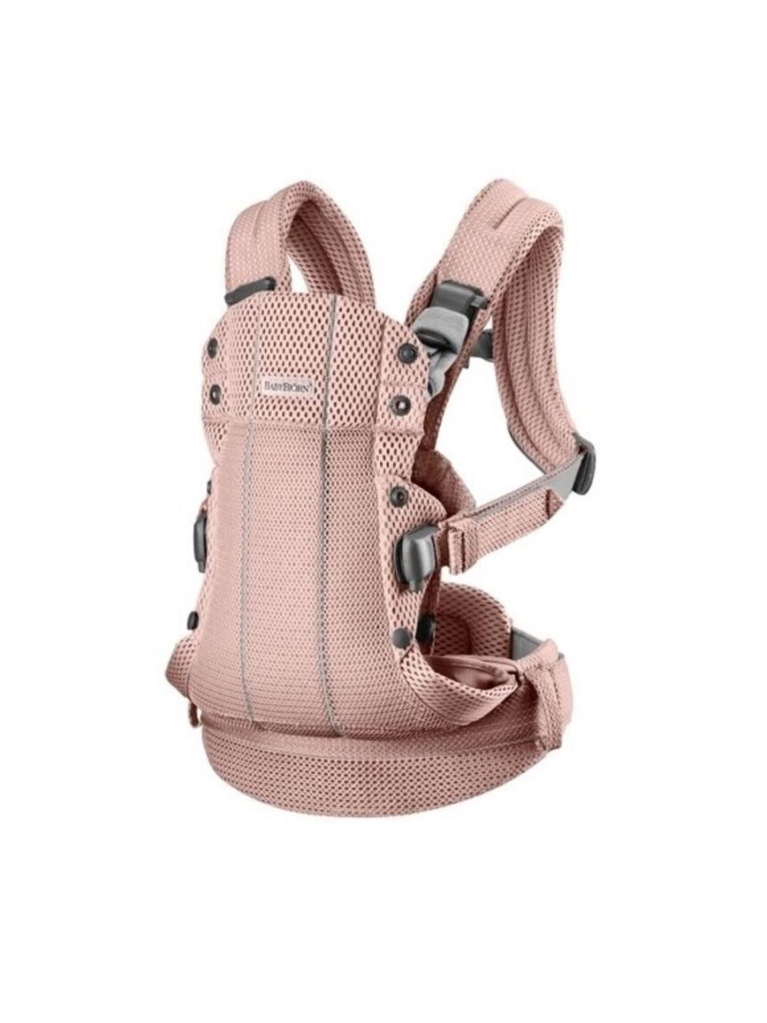Babybjorn - μάρσιπος harmony 3d mesh, dusty pink - Baby Bjorn