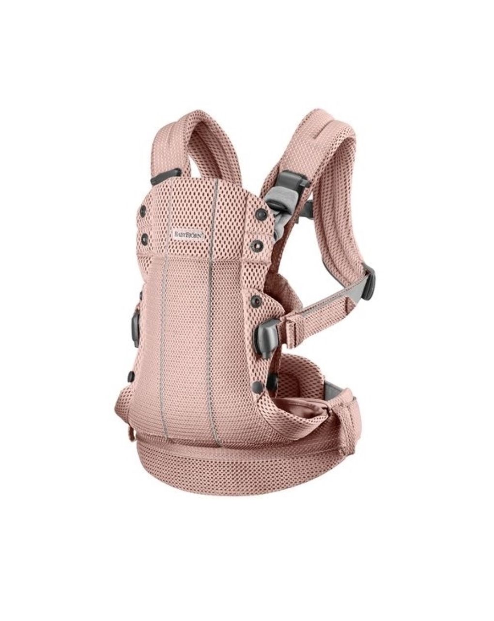 Babybjorn - μάρσιπος harmony 3d mesh, dusty pink