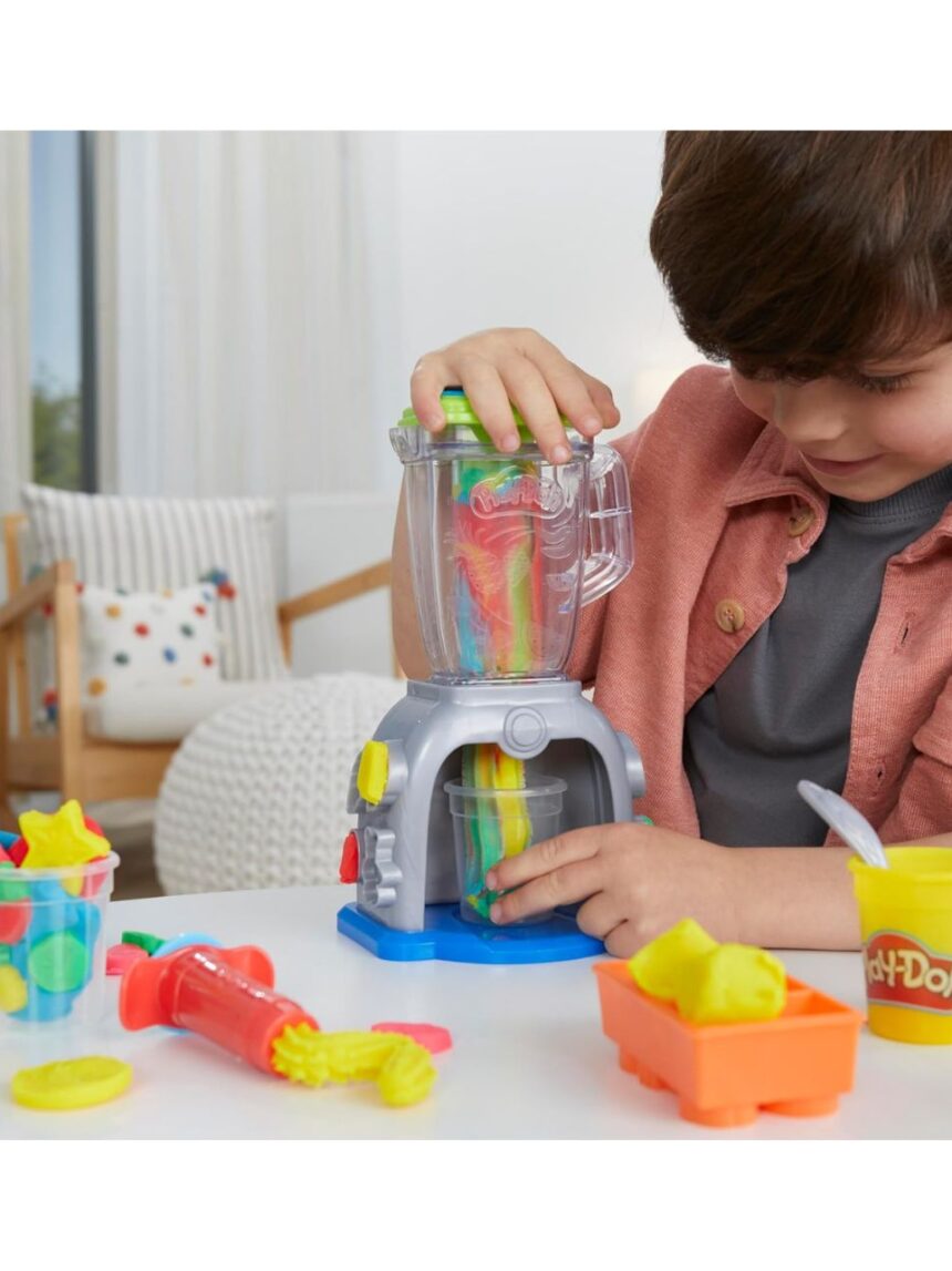 Play-doh swirlin smoothies blender playset, f9142 - Play-Doh