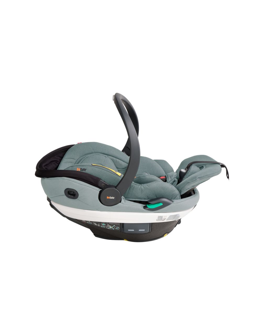 Besafe κάθισμα αυτοκινήτου go beyond i-size (40-87cm) sea green melange 11036236.sgm - Be Safe