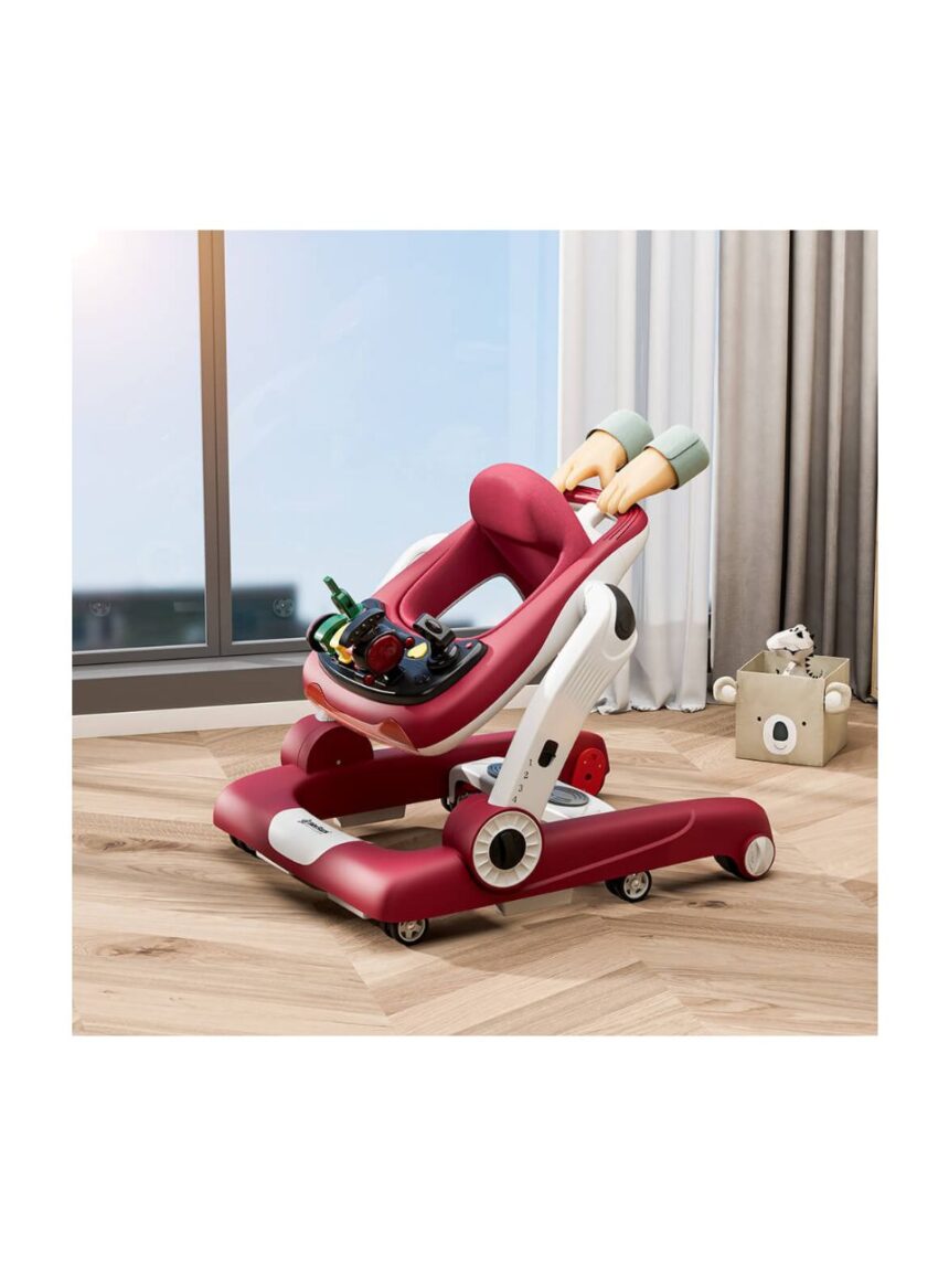 Bebe stars στράτα train 3in1 red, 4239 - Bebe Stars