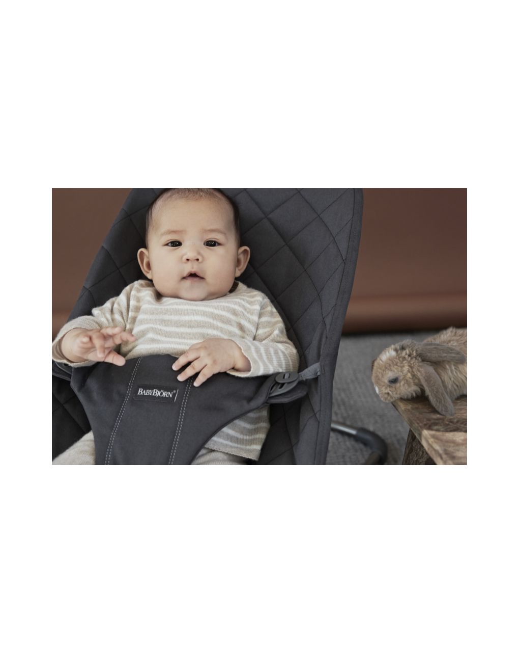 Babybjorn - ριλάξ bliss, woven, classic quilt, anthracite - Baby Bjorn