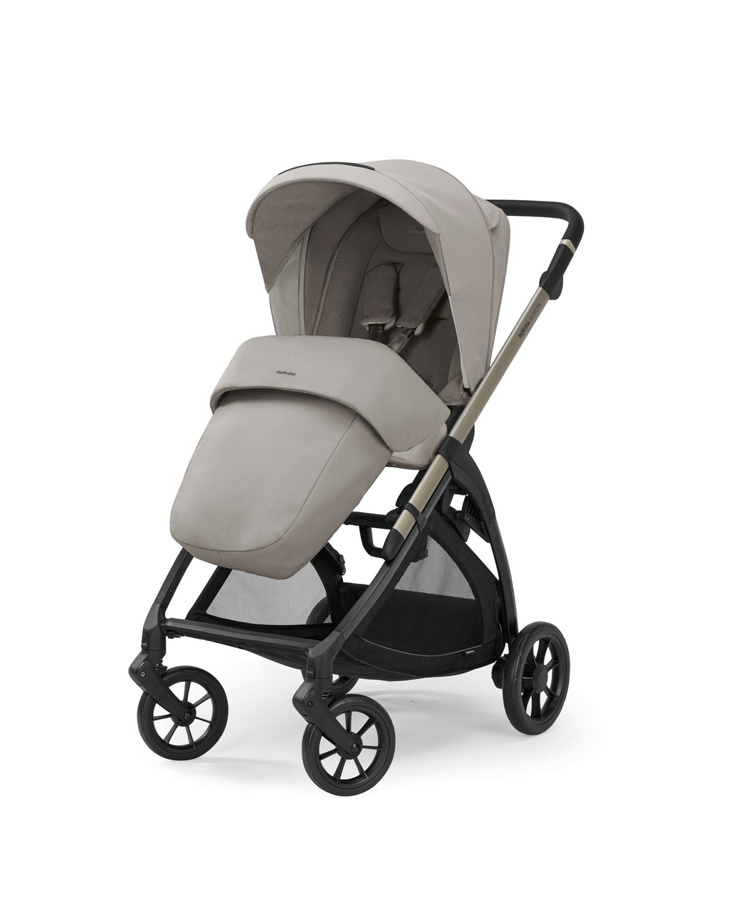 Inglesina - σύστημα μεταφοράς electa quattro με κάθισμα darwin recline beige/total black - Inglesina