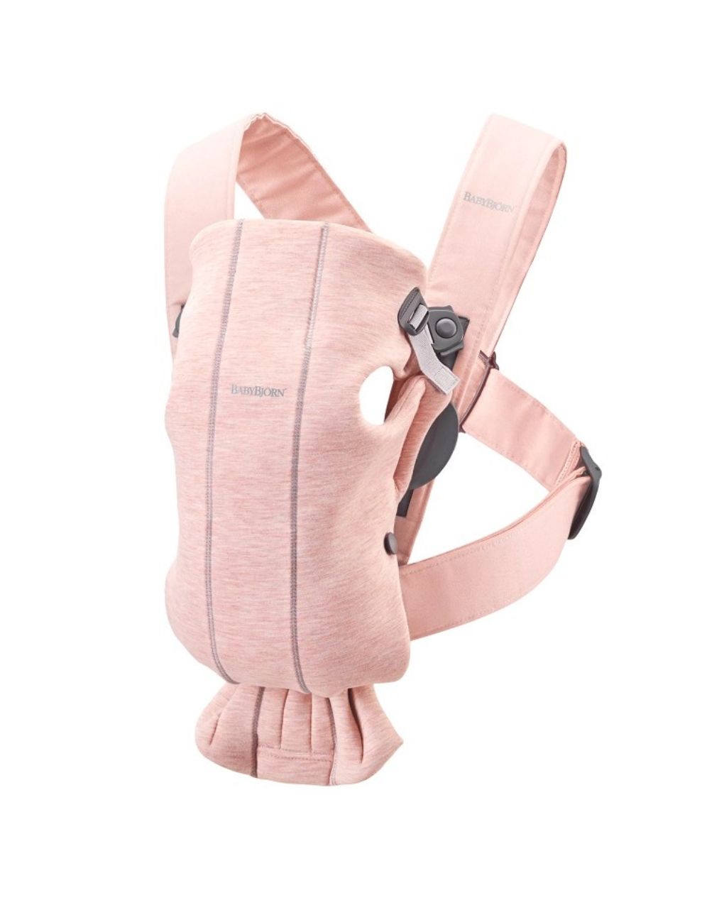 Babybjorn - μάρσιπος mini 3d jersey, light pink - Baby Bjorn