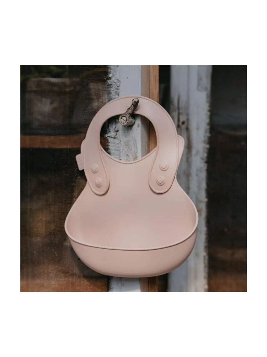 Bibs σαλιάρα overall bib - blush - BIBS