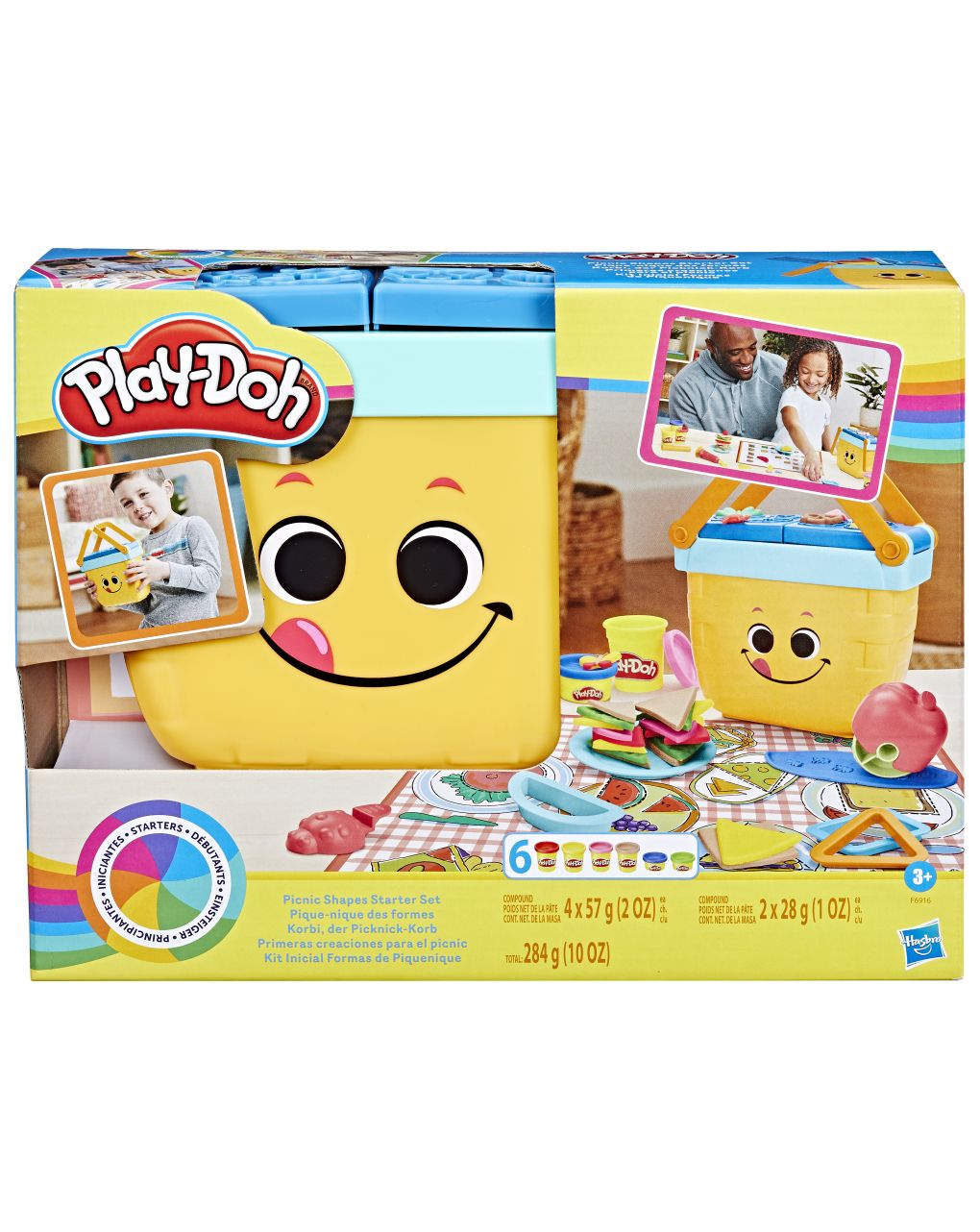 Play-doh picnic shapes starter set, f6916 - Play-Doh