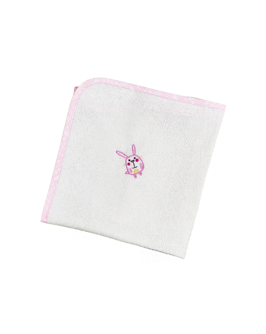 ο κόσμος του μωρού σελτεδάκι 60x80 cm πλαστικοποιημένης πετσέτας elephant ροζ 11221