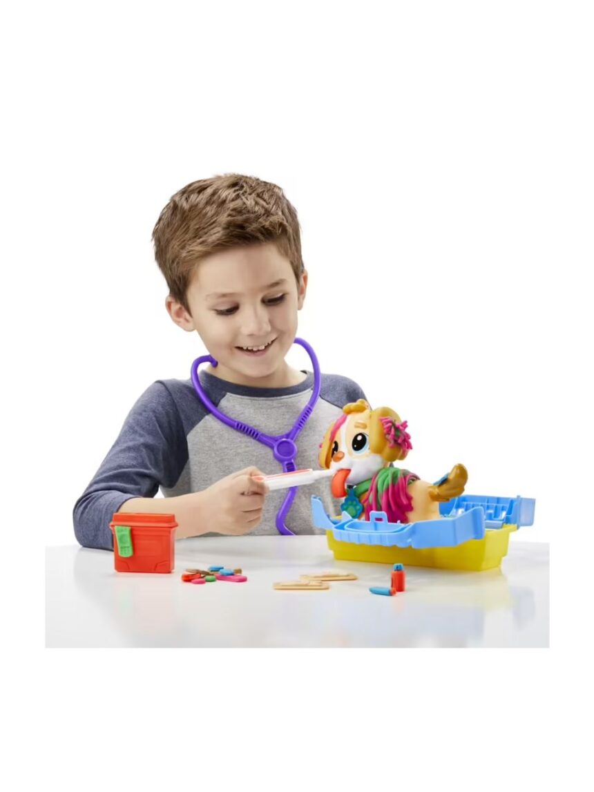 Play-doh care ‘n carry vet playset, f3639 - Play-Doh