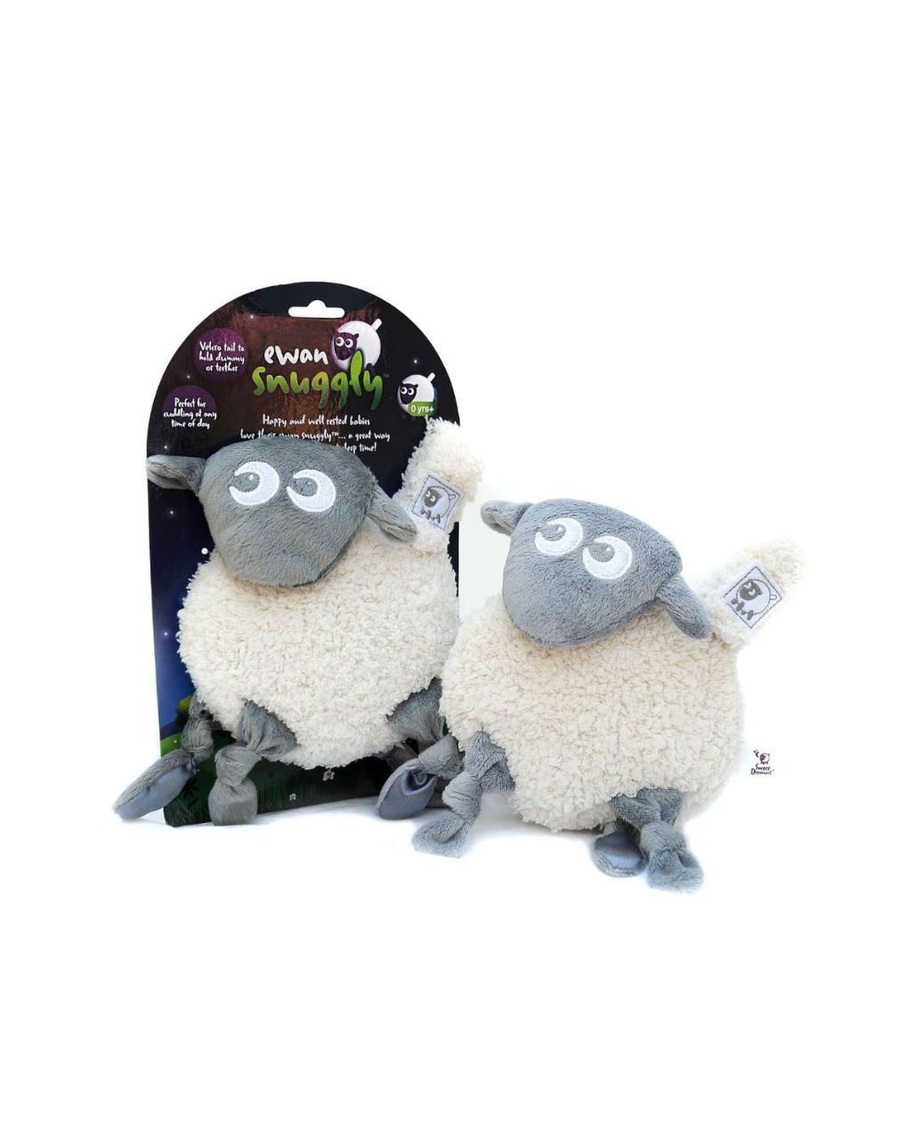 Sweet dreamers ewan snuggly αρκουδάκι παρηγοριάς γκρι - EWAN