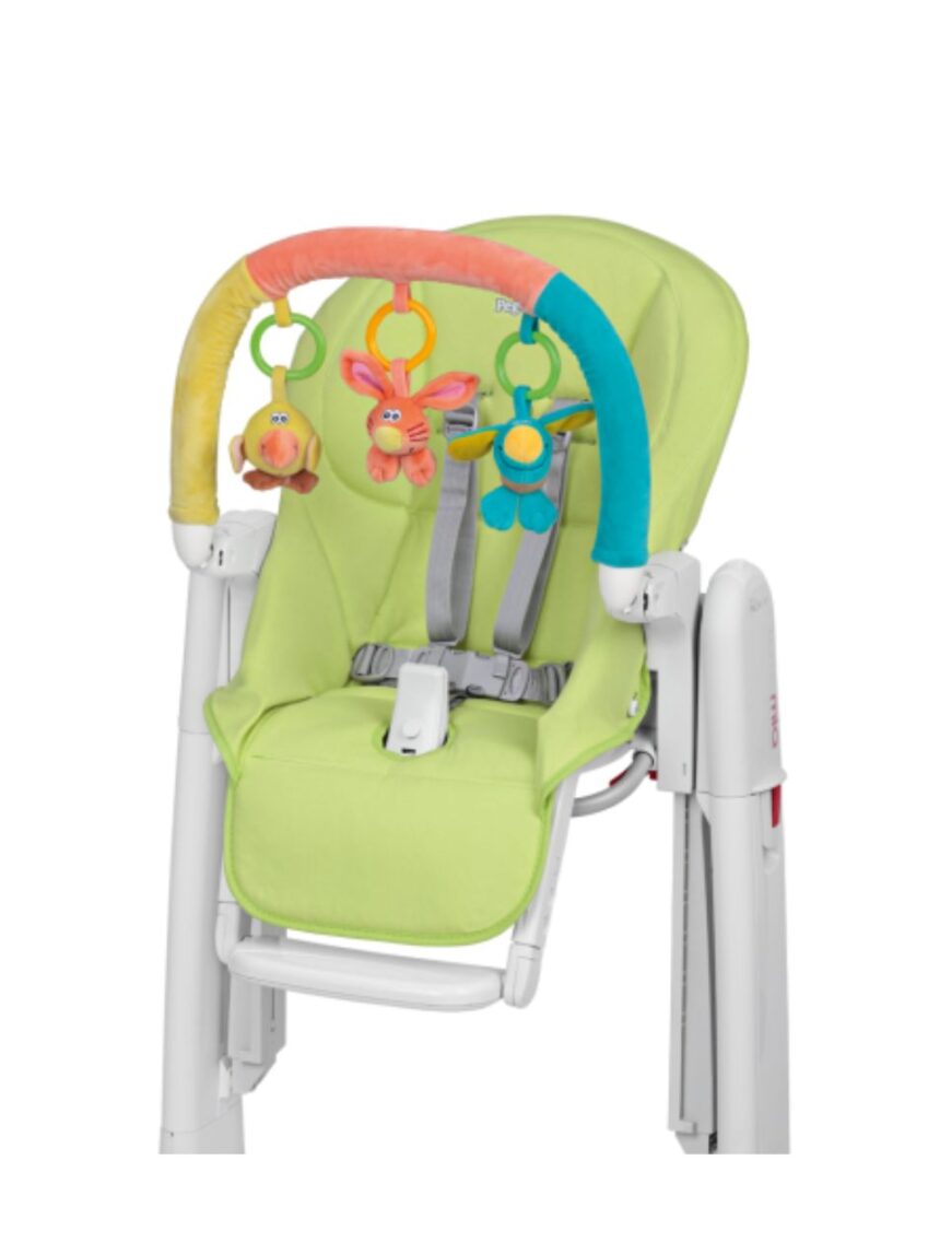 Peg perego - tatamia kit μαλακό κάλυμμα καθίσματος & play bar για το παιδικό καρεκλάκι tatamia σε λαχανί - Peg-Pérego