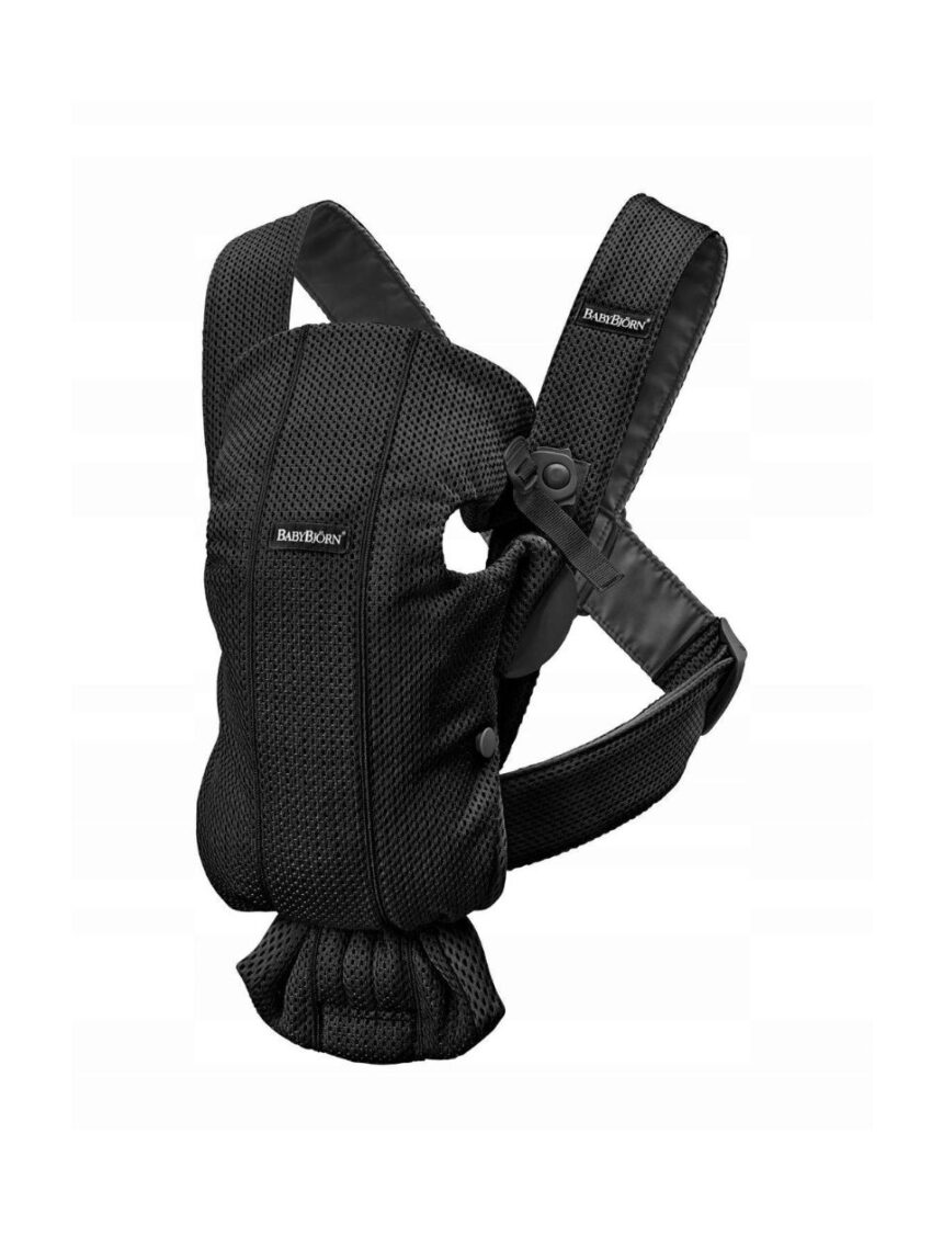 Babybjorn - μάρσιπος mini 3d mesh black - Baby Bjorn