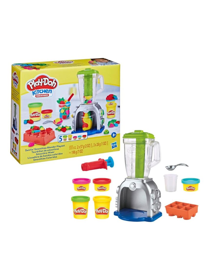 Play-doh swirlin smoothies blender playset, f9142 - Play-Doh