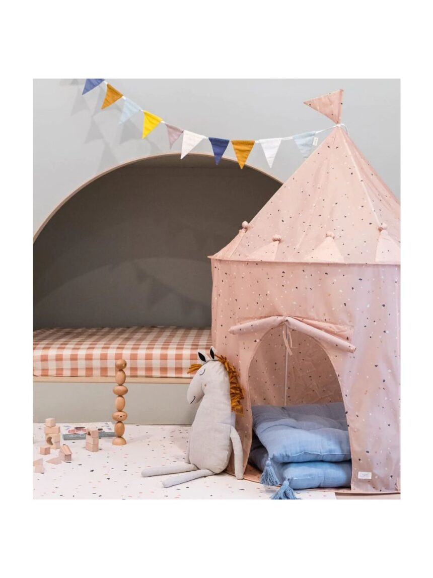 3sprouts παιδική σκηνή recycled κάστρο terrazzo clay - 3 sprouts